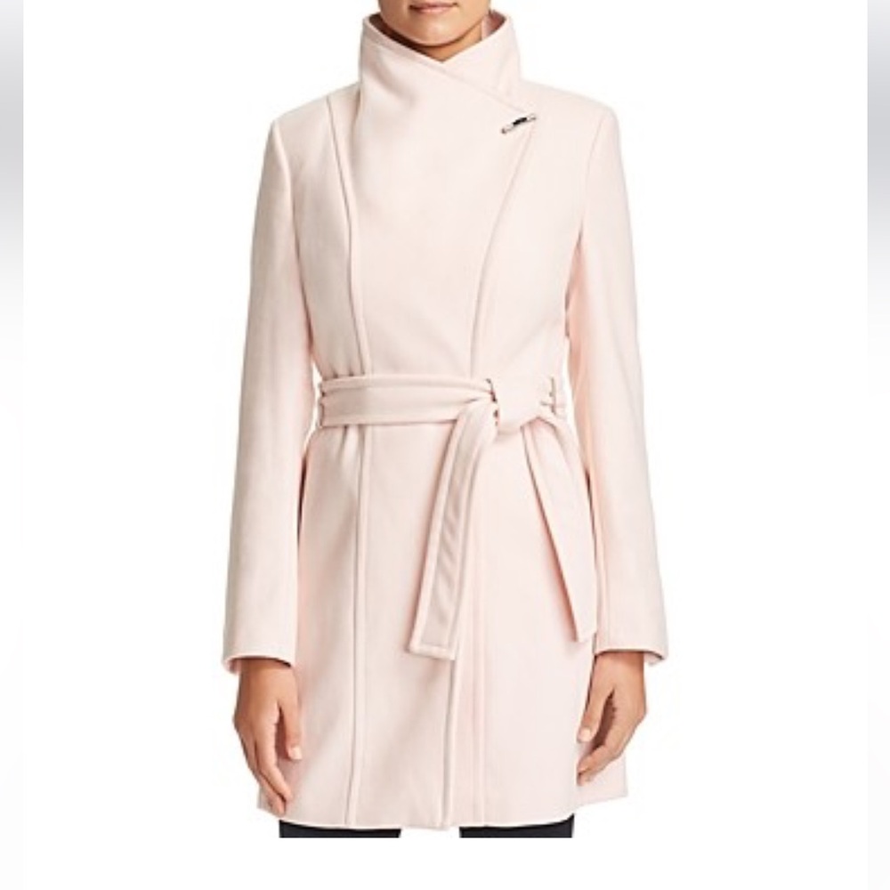 Calvin Klein Toggled Wrap Coat